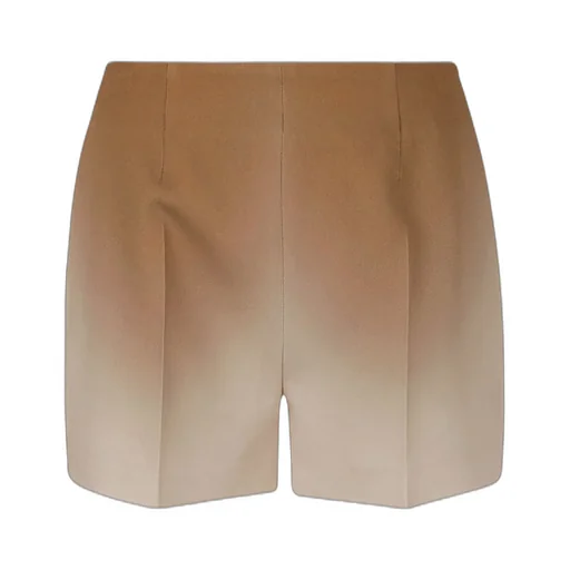 High-Waist Gradient-Effect Shorts
