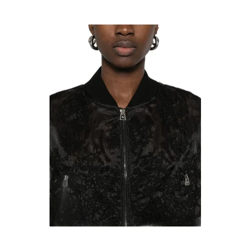 Lace Bomber Jacket