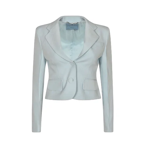Single-Breasted Straight Hem Blazer