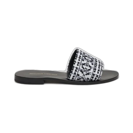 Embroidered Band Sandals