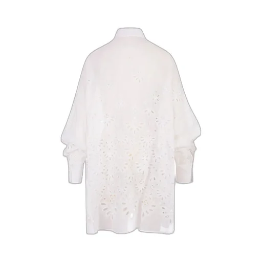 Broderie Anglaise Buttoned Shirt