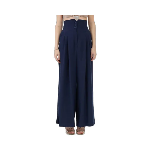 High Waist Wide-Leg Trousers