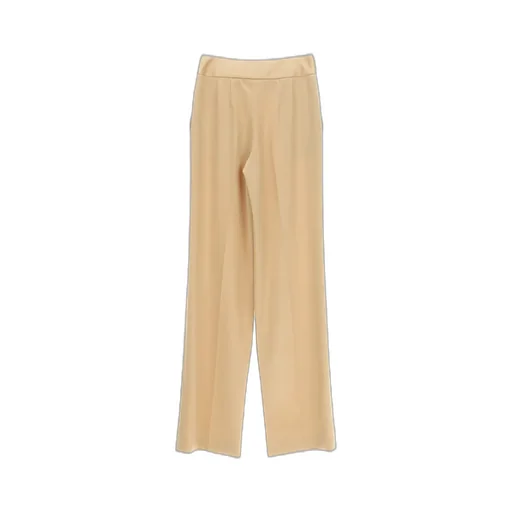 Belted Straight-Leg Trousers