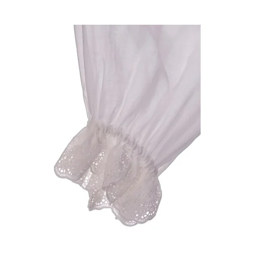 Floral-Embroidered Ruffled Mini Dress