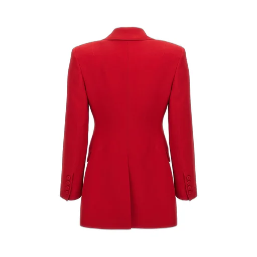 Single-Breasted Cady Sculpture Jacket
