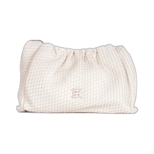 Logo Embossed Hobo Bag