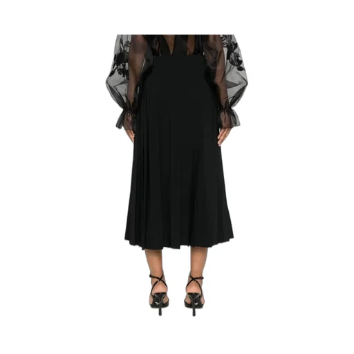 Pleated Midi Skirt