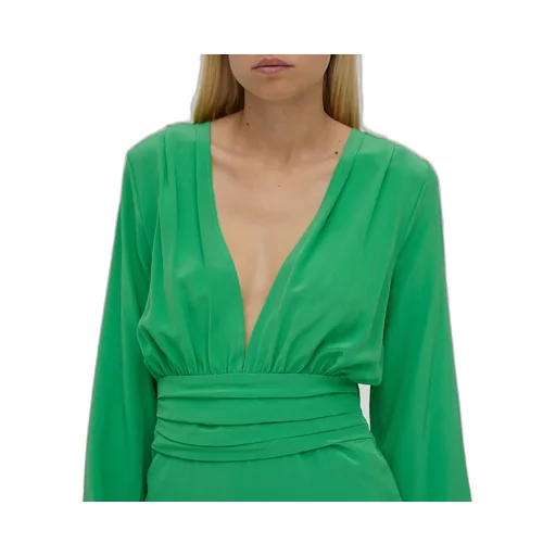 V-Neck Mini Dress