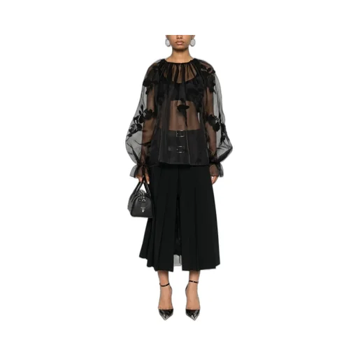 Pleated Midi Skirt