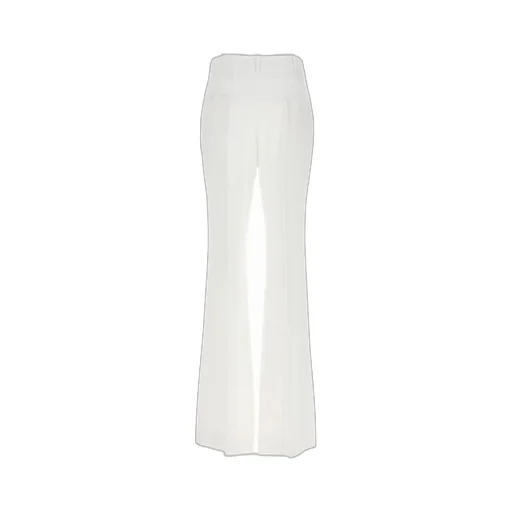 High Waist Pressed Crease Trousers