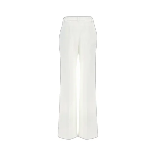 High-Waist Flared Trousers