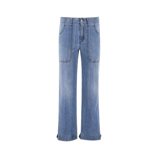 Straight-Leg Cargo Jeans