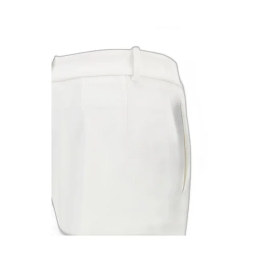 High-Waist Flared Trousers