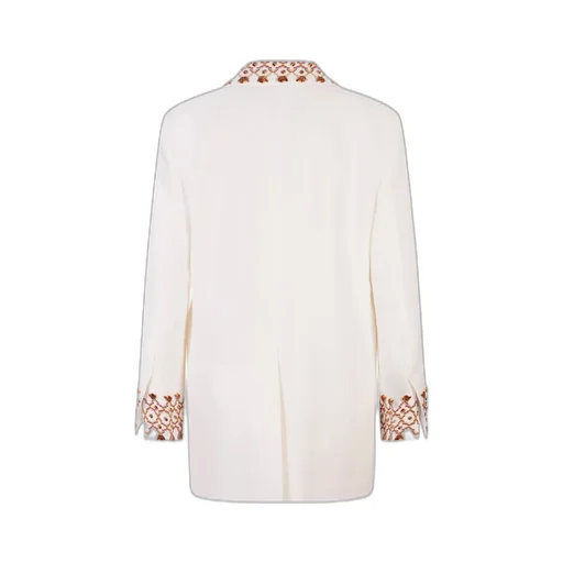 Single Breasted Embroidered Jacket