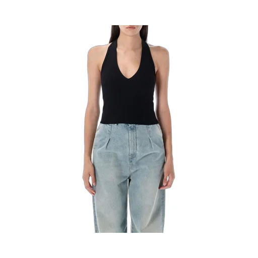 Ribbed Halter Top