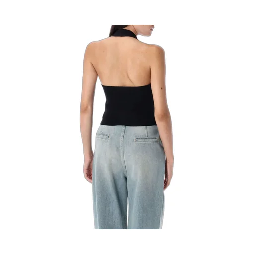 Ribbed Halter Top