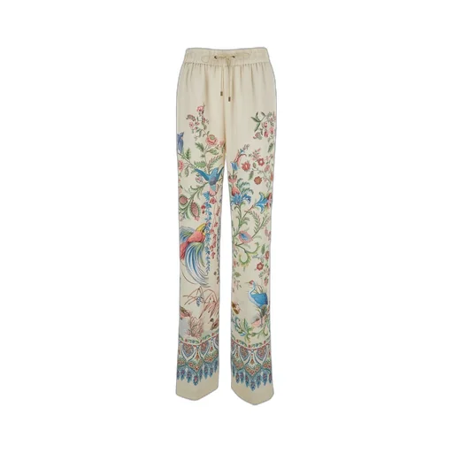 Floral Printed Drawstring Pants