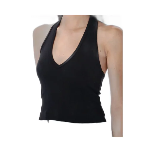 Ribbed Halter Top