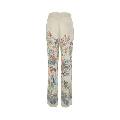 Floral Printed Drawstring Pants