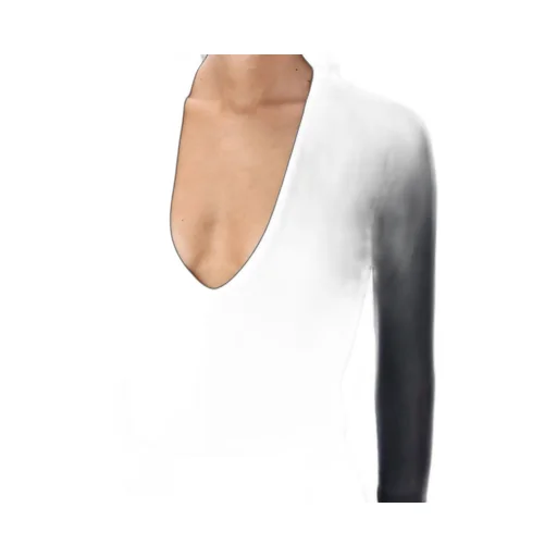 Deep V Long Sleeve Bodysuit