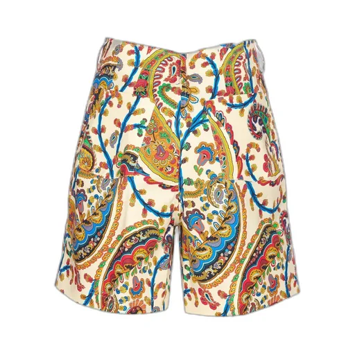 Paisley Printed Shorts