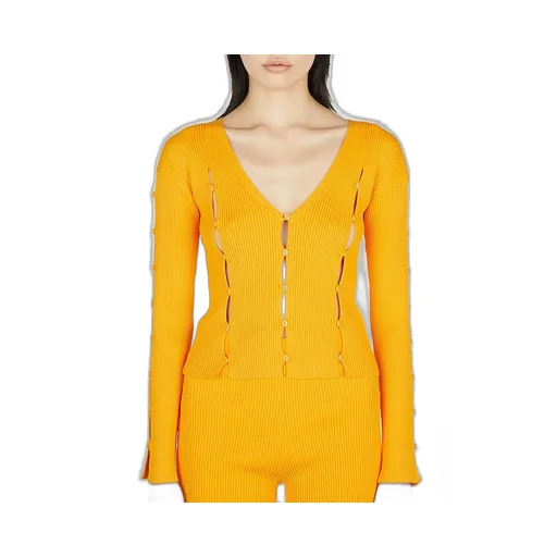V-Neck Cut-Out Top