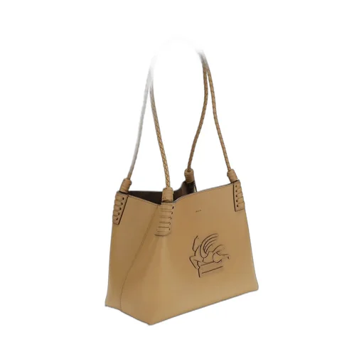 Libra Logo Patch Shoulder Bag