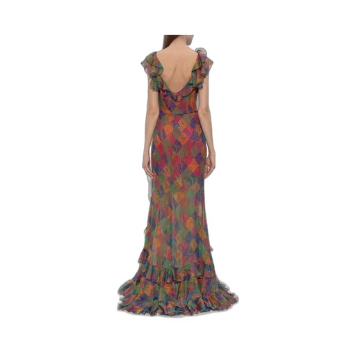 Paisley Printed Maxi Dress