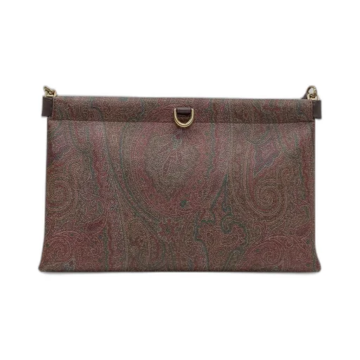 Paisley Jacquard Clutch Bag