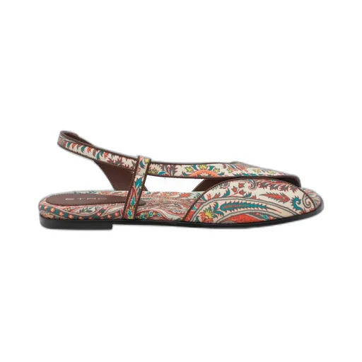 Paisley Printed Sandals