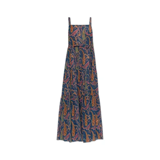 Paisley Printed Maxi Dress