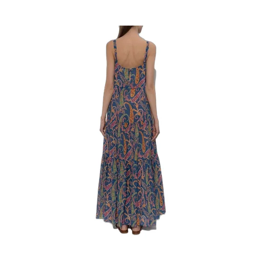 Paisley Printed Maxi Dress