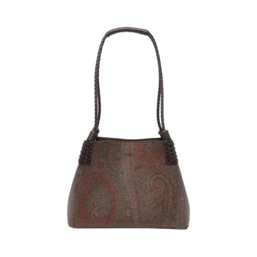Small Arnica Libra Paisley Top Handle Tote Bag