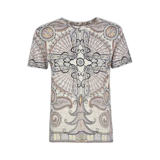 Paisley Printed Crewneck T-Shirt