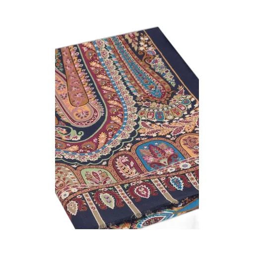 Placed Printed Satin Scarf