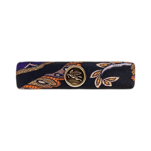 Logo-Plaque Hair Clip