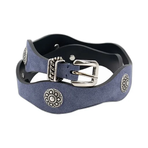 Wavy Buckle Belt