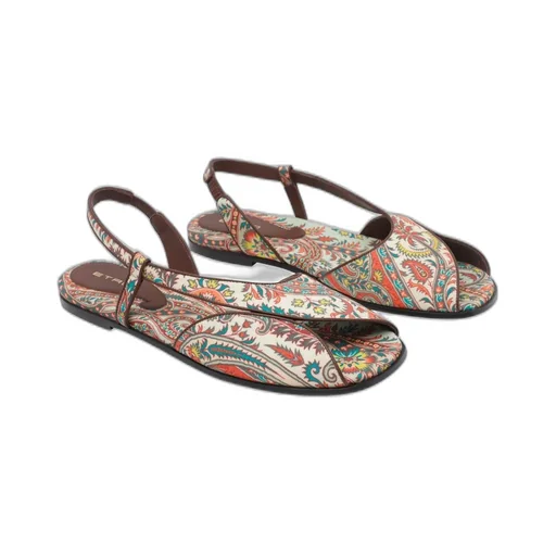 Paisley Printed Sandals