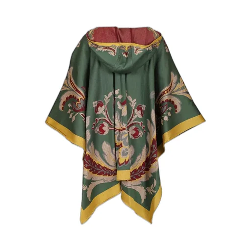 Paisley Motif Cape