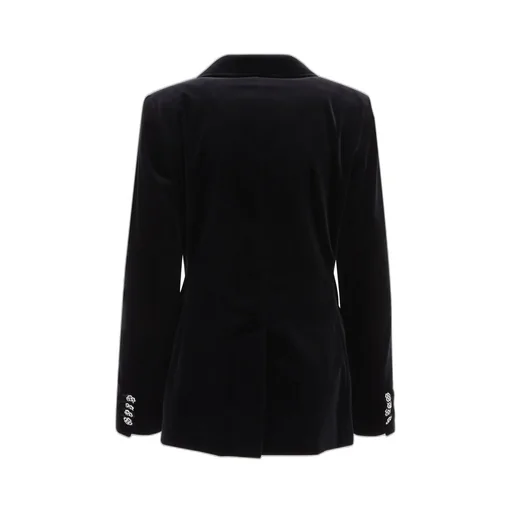 Double Breasted Velvet Jacket