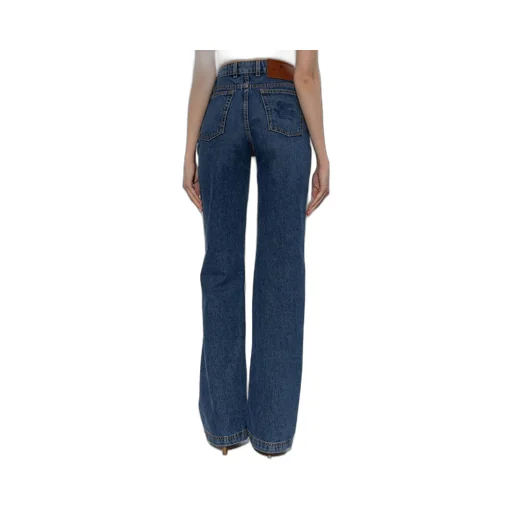 Pegaso Embroidered Flared Jeans