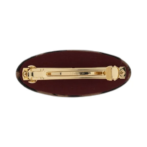 Logo Plaque Hair Clip