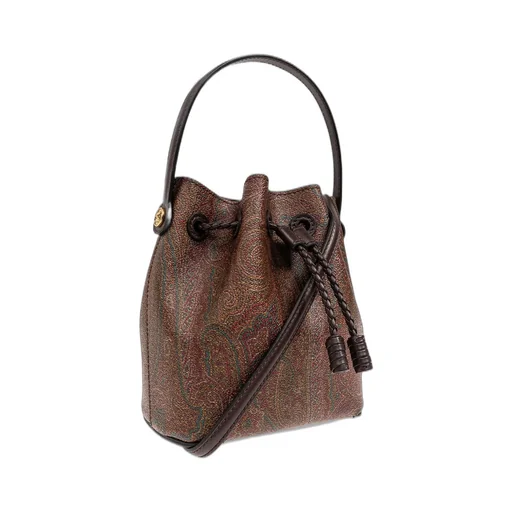 Mini Paisley Bucket Bag