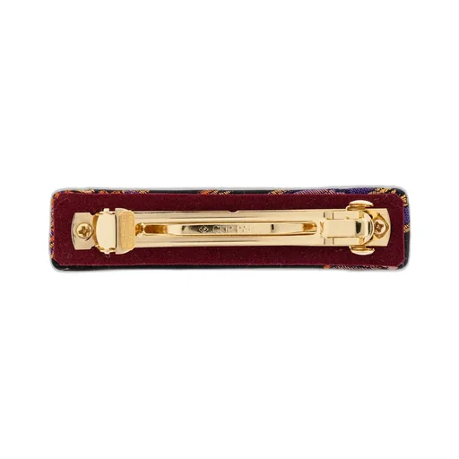 Logo-Plaque Hair Clip