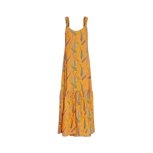 Paisley Printed Maxi Dress