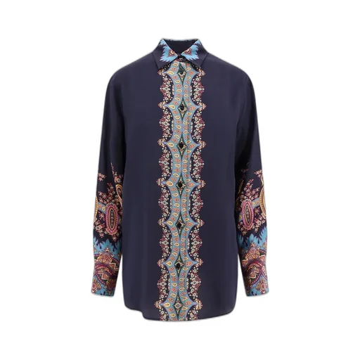 Paisley-Print Buttoned Shirt