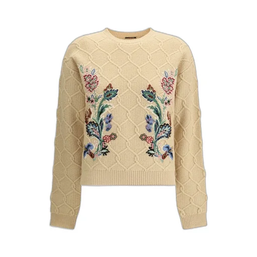 Embroidered Crewneck Jumper