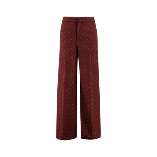 Straight-Leg Tailored Trousers