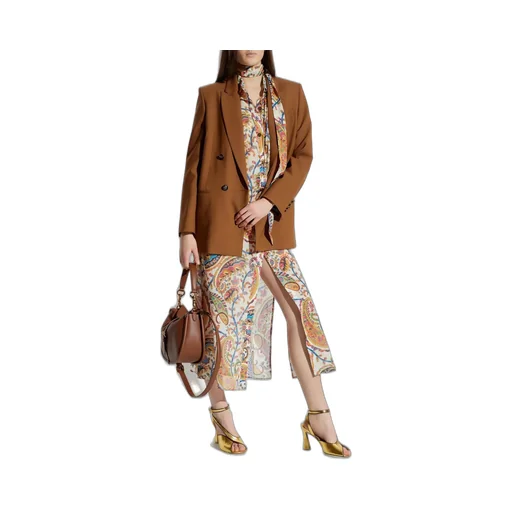 Paisley Printed Midi Dress