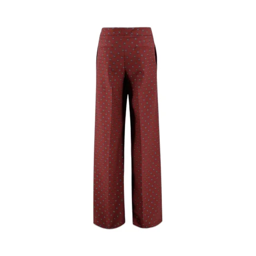 Straight-Leg Tailored Trousers